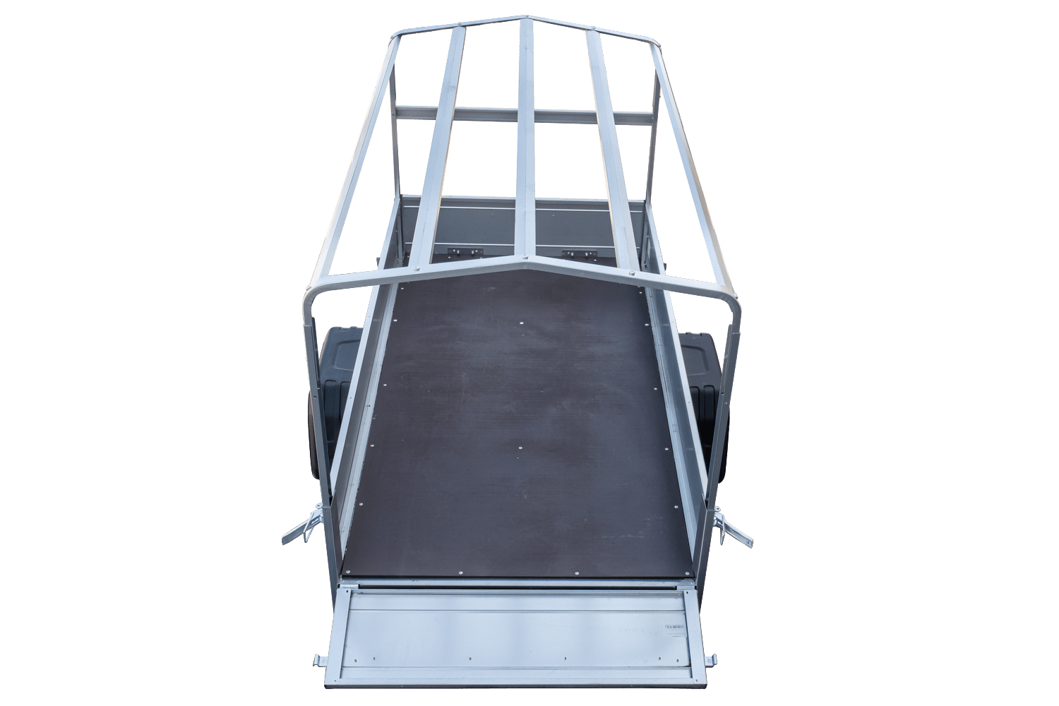 Remorque bagagère Garden Trailer 200 KIPP 200 x 106 cm avec bâche haute bleue – Image 6