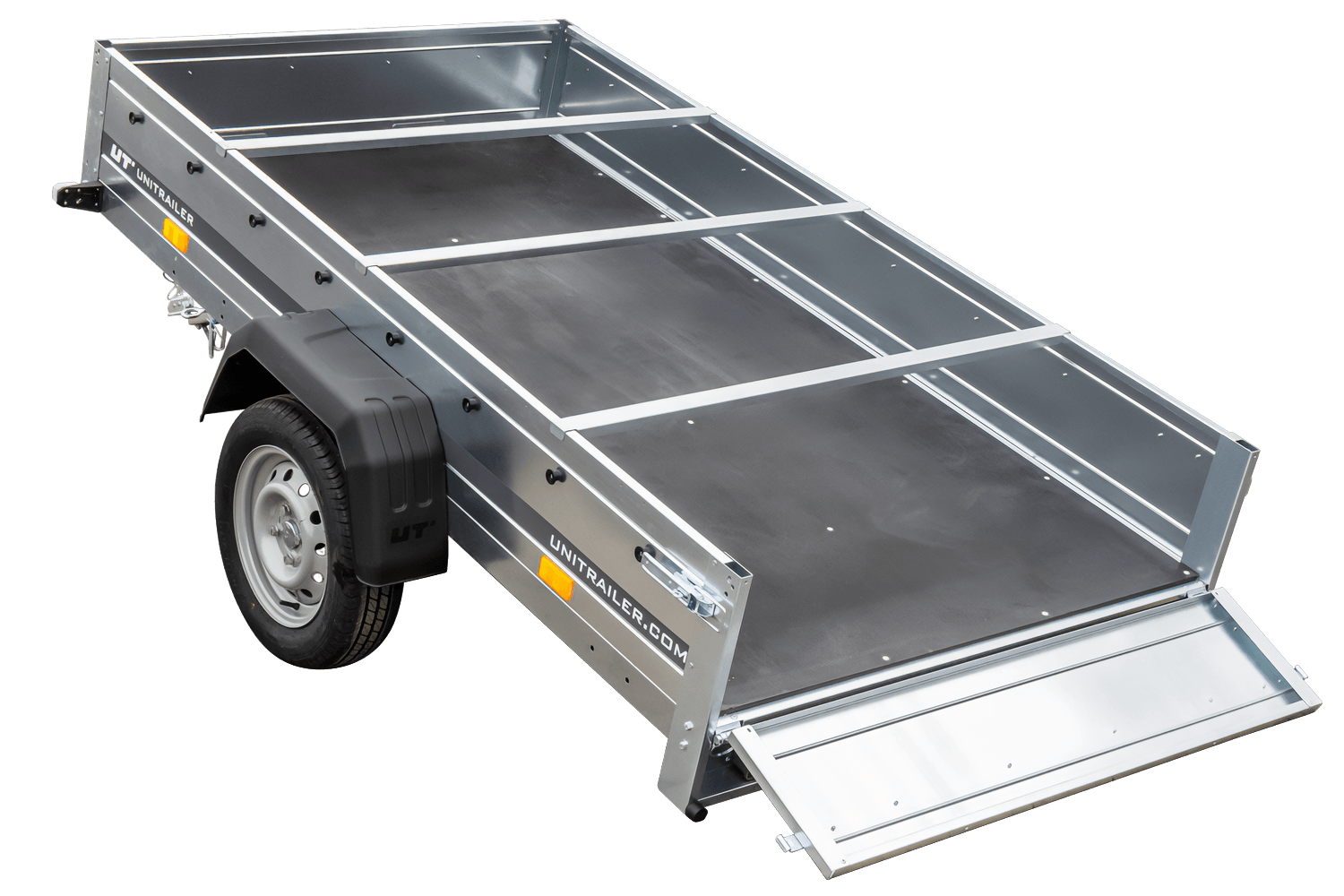 Remorque galvanisée 230 x 125 cm Garden Trailer 230 KIPP – Image 7