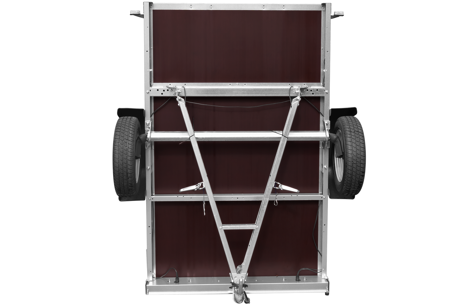 Remorque galvanisée 200x125 cm Garden Trailer 201 KIPP + accessoires – Image 5