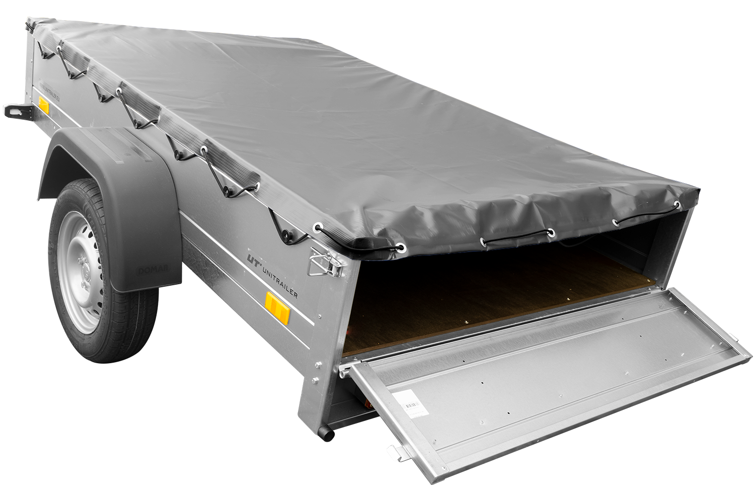Remorque galvanisée 200x125 cm Garden Trailer 201 KIPP + accessoires – Image 6