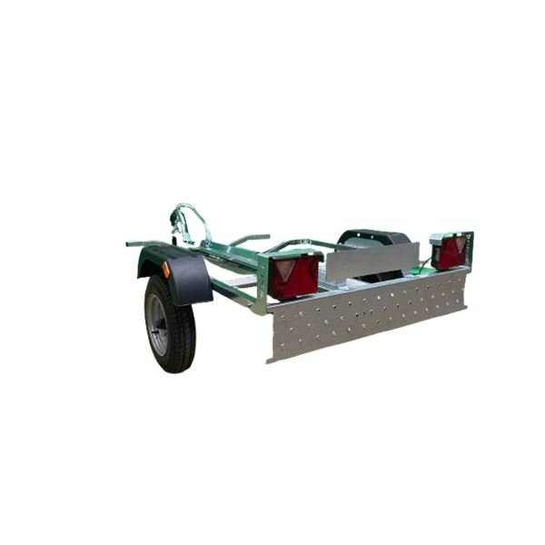 Remorque Porte-Moto ERDE PM320 avec rampe intégrée – Image 3