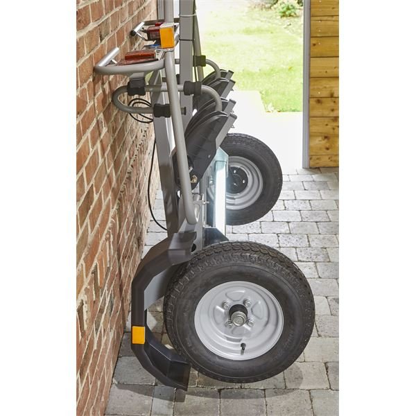 Remorque porte-vélos sur attelage Mottez Zeus pour 4 vélos – Image 5