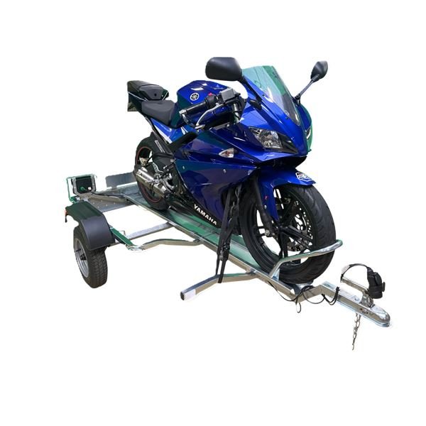 Remorque Porte-Moto ERDE PM320 avec rampe intégrée – Image 5