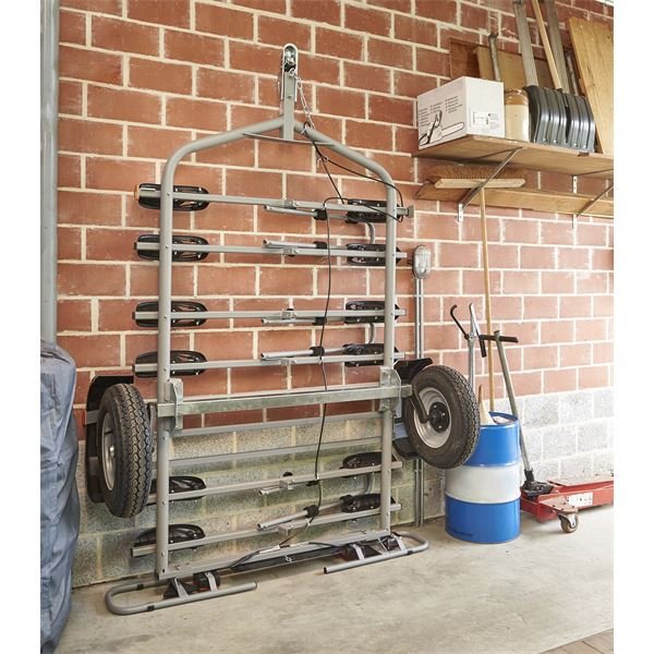 Remorque porte-vélos sur attelage Mottez pour 6 vélos – Image 4