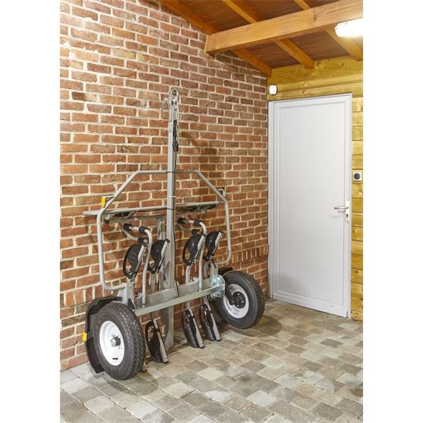 Remorque porte-vélos sur attelage Mottez Zeus pour 4 vélos – Image 6