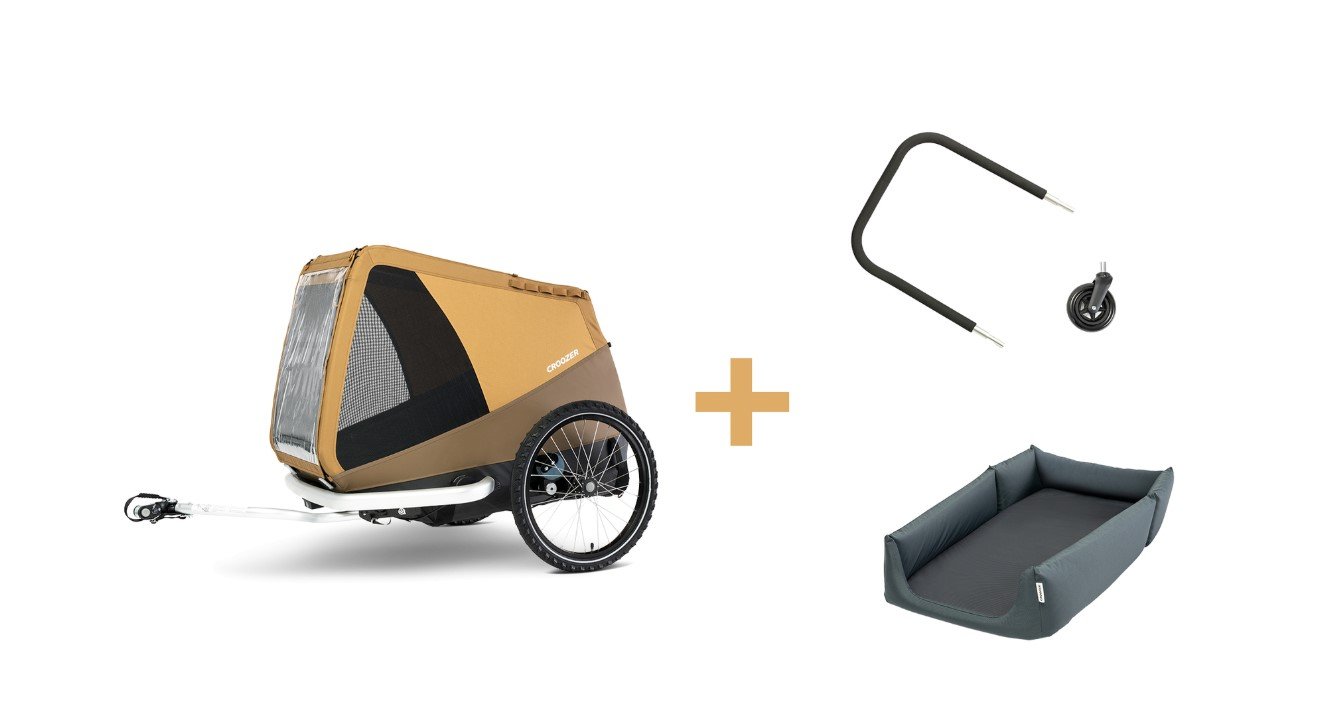 Croozer Dog Mikke Easy Start Vorteilspaket