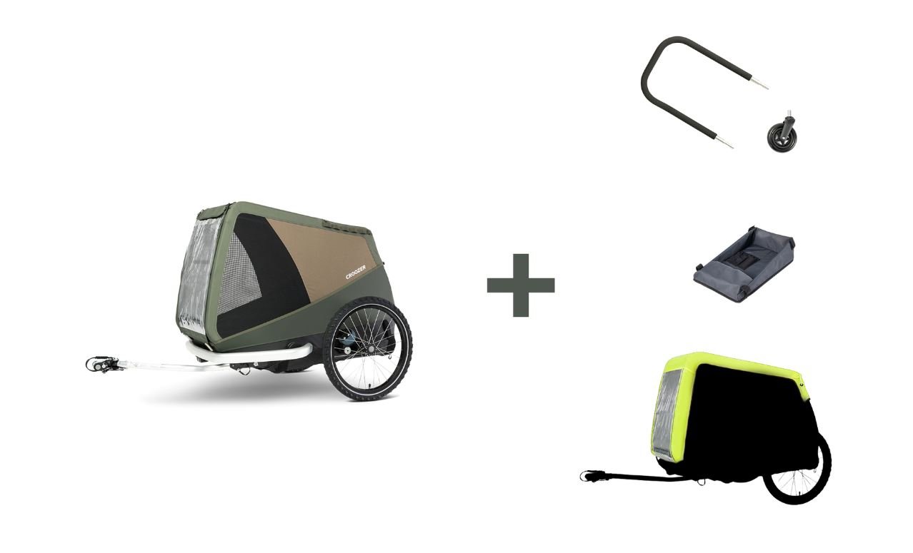 Croozer Dog Enna Happy Walk Vorteilspaket