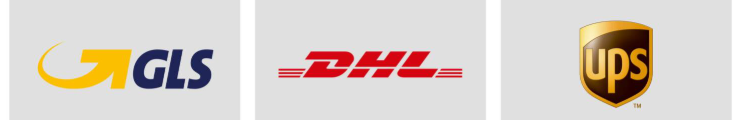 Versandpartner - GLS, DHL, UPS