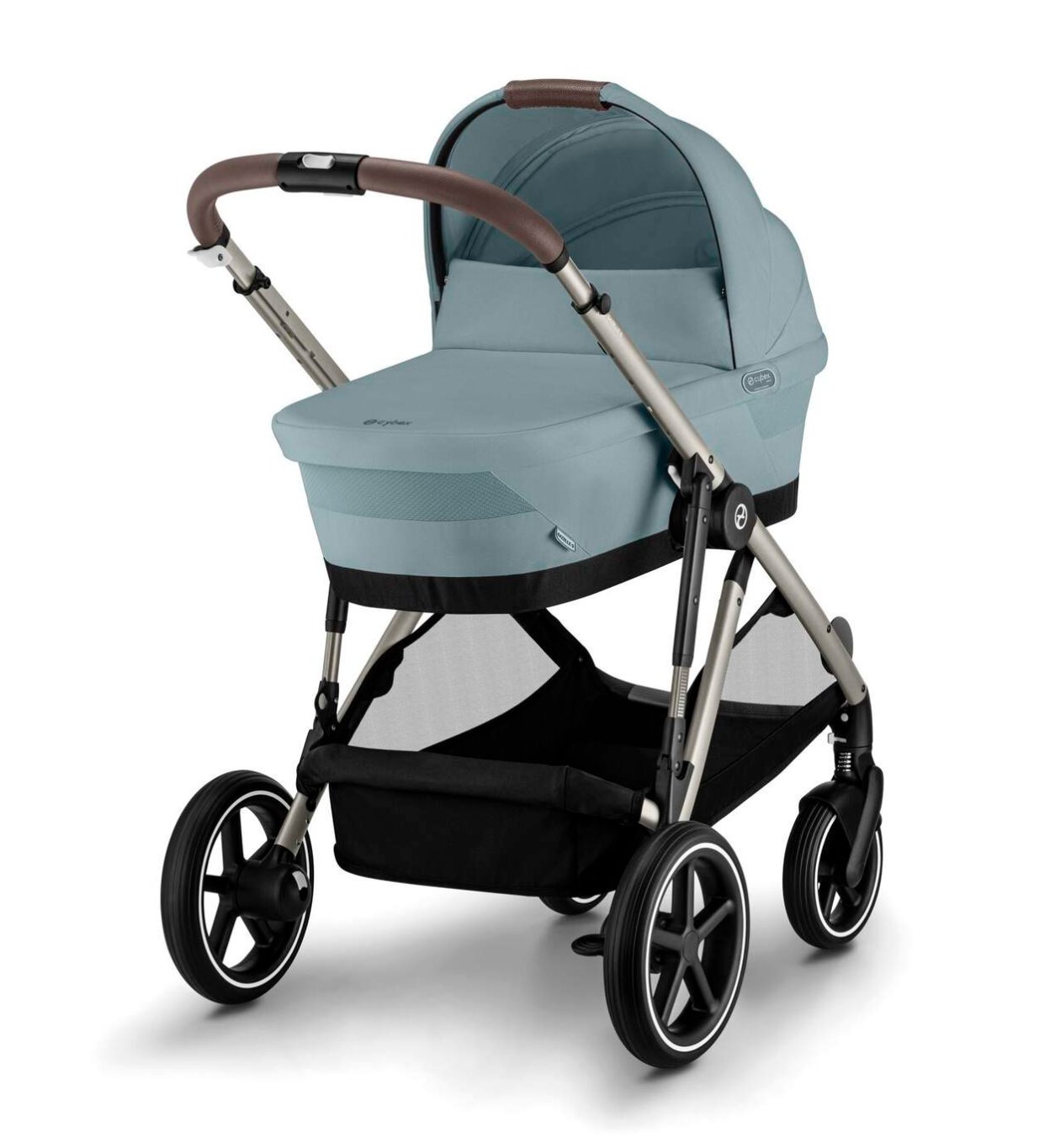 Cybex Gold e-Gazelle S Kombikinderwagen - Stormy Blue