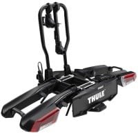 THULE EasyFold 3 Faltbarer Heckträger für 2-3 Fahrräder – Schwarz/Aluminium