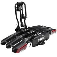 THULE EasyFold 3 Kupplungsträger für 3-4 Fahrräder – Schwarz/Aluminium